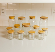 Load image into Gallery viewer, Bamboo Mason Jar Lid | Wide Mouth

