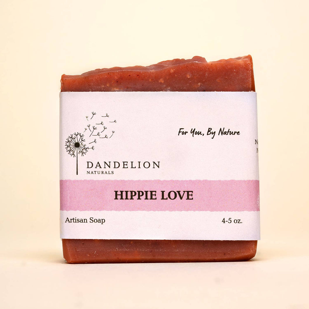 Hippie Love Bar Soap | Patchouli Bar Soap | Natural Soap