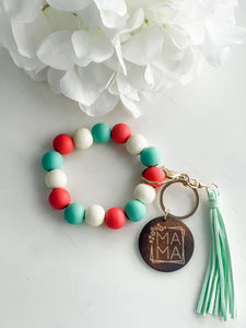 Mama Wristlet Keychain Fresh Mix