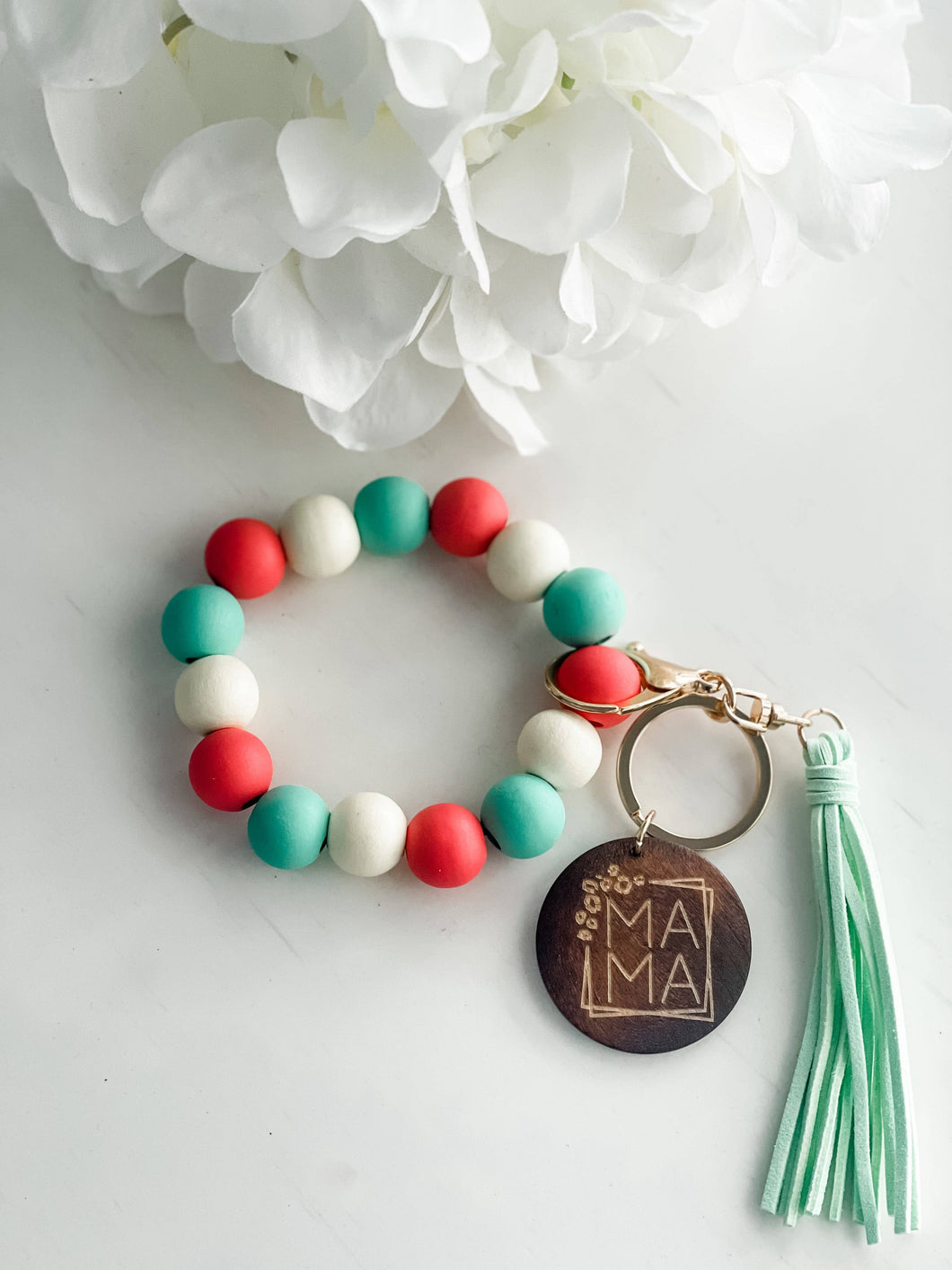 Mama Wristlet Keychain Fresh Mix