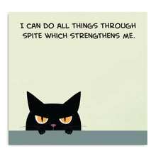 Load image into Gallery viewer, I Can Do All Things Through Spite - Funny Sticky Note Pad

