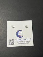 Load image into Gallery viewer, Paris Red Stud Earrings
