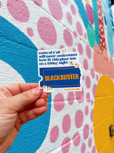 Load image into Gallery viewer, Blockbuster Video Friday Night Nostalgia Funny Sticker
