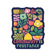 Load image into Gallery viewer, Community Strength Hope Together High Quality Vinyl Sticker

