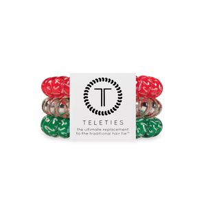 Spiral Hair Coils | Large | Hooked on Christmas Hair Ties