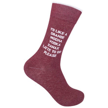 Load image into Gallery viewer, Grande Mocha Vodka Socks
