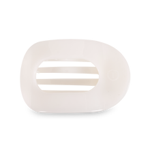 Load image into Gallery viewer, Round Flat Hair Clip | Large | Coconut White
