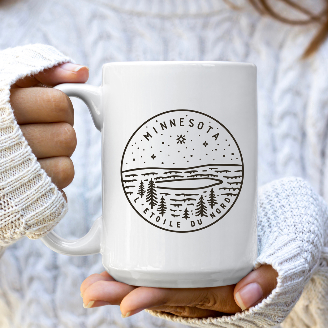 Minnesota Circle Design Minnesota Mug
