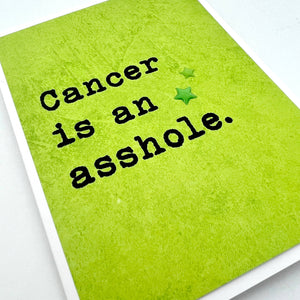 Cancer is an Asshole Card