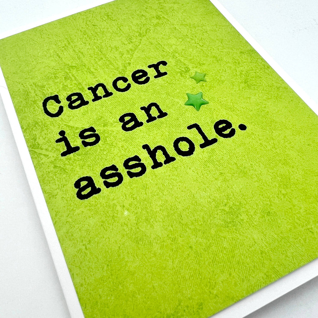 Cancer is an Asshole Card