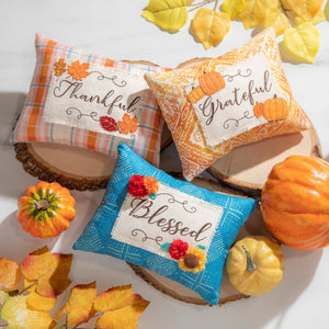 8" x 6" Mini Pillow for Fall