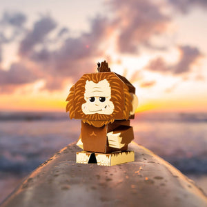 CUBLES X BIGFOOT: 3D Paperboard Constructable | Build-Your-Own, Ages 6 and Up | 100% Recyclable