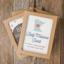 Load image into Gallery viewer, Minnesota Baby Milestone Cards

