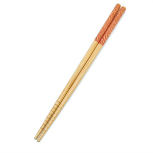 Red Bamboo Chopsticks - Set of 2