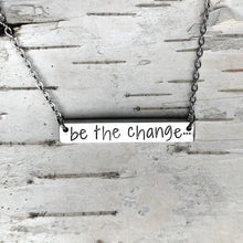 Load image into Gallery viewer, Motivational Bar Necklace from Compass North
