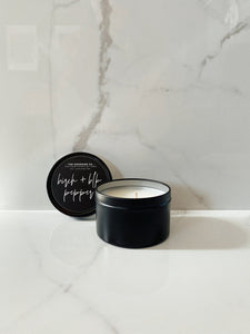 Coconut Soy Candle Tins from Goodside Company
