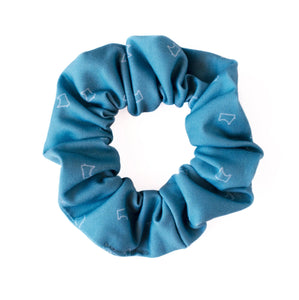 MN Medium Blue Scrunchie