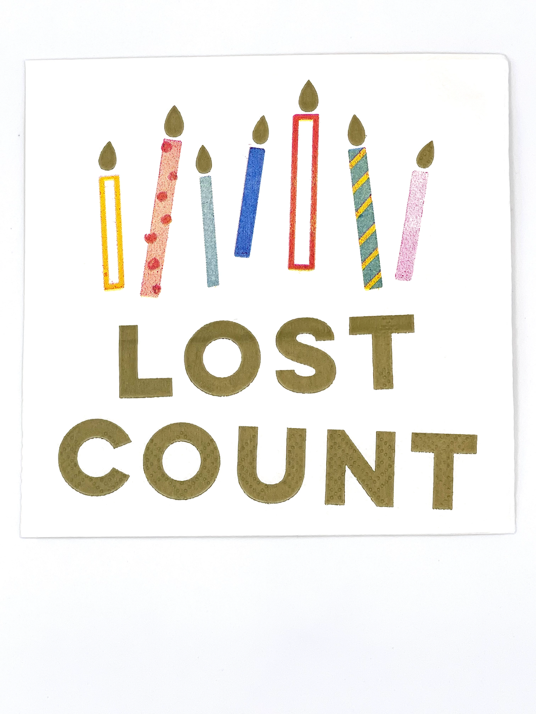 Funny Cocktail Napkins | Lost Count - 20ct