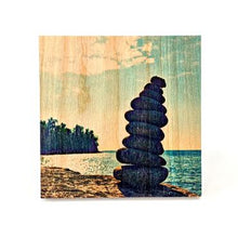 Load image into Gallery viewer, Lucid Wood Coaster - The Argyle Moose
