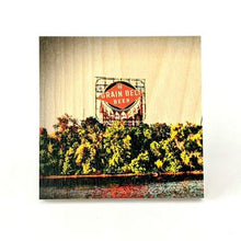Load image into Gallery viewer, Lucid Wood Coaster - The Argyle Moose
