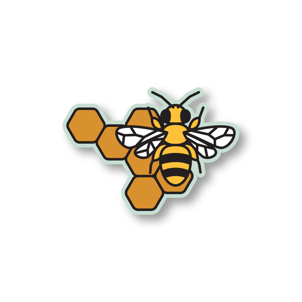 Honey Bee Sticker - The Argyle Moose