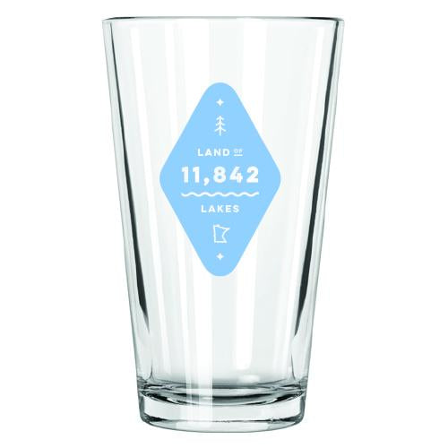 Land of Lakes Pint Glass - The Argyle Moose