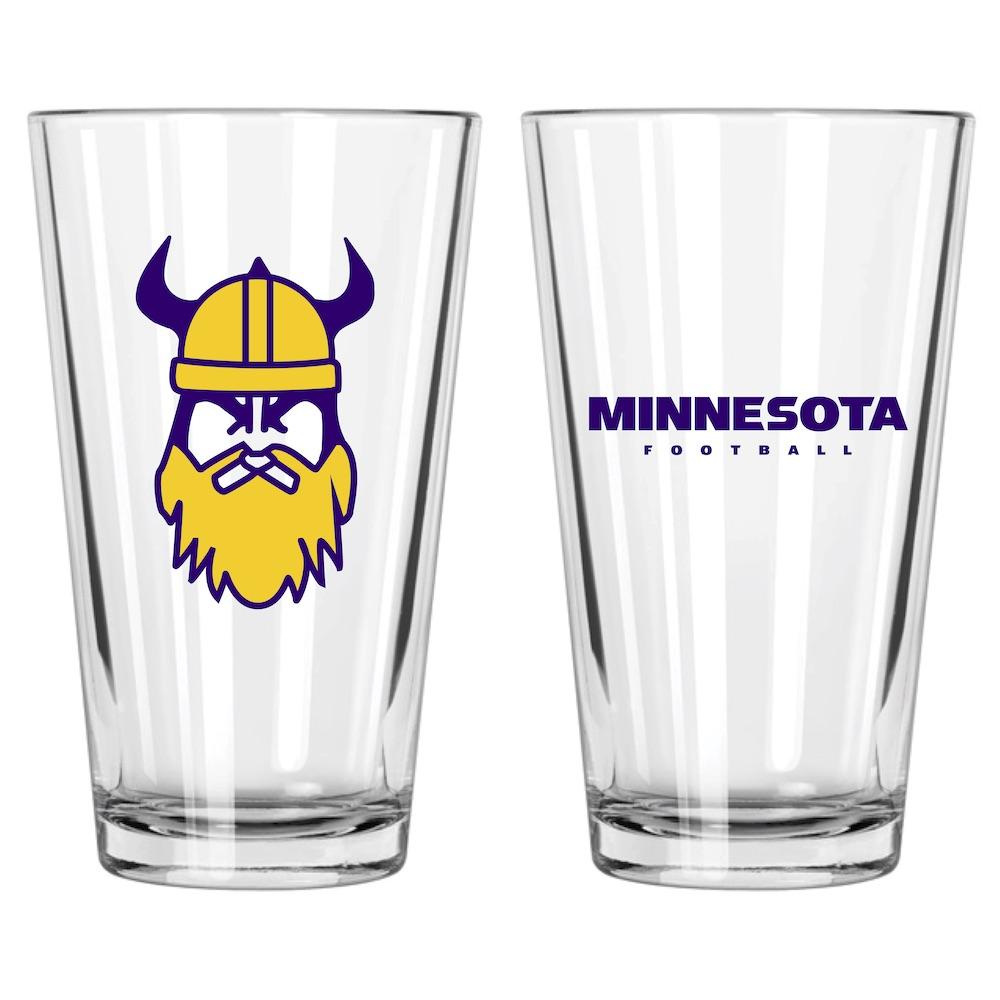 Minnesota Football Pint Glass - The Argyle Moose