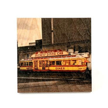 Load image into Gallery viewer, Lucid Wood Coaster - The Argyle Moose
