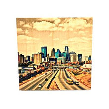Load image into Gallery viewer, Lucid Wood Coaster - The Argyle Moose
