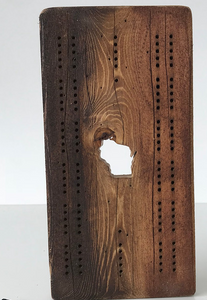Hagen and Oats Cribbage Board - WI Solid - The Argyle Moose