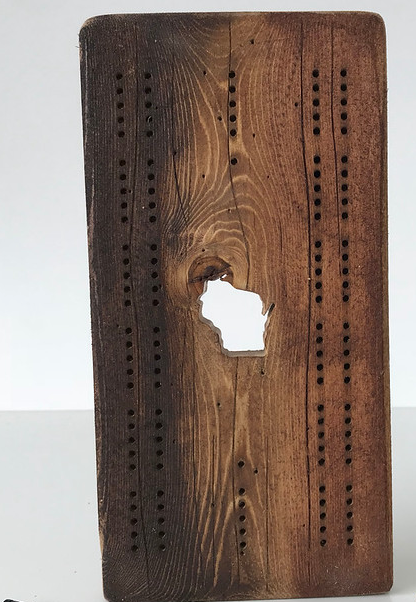 Hagen and Oats Cribbage Board - WI Solid - The Argyle Moose