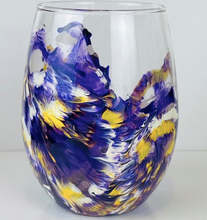 Load image into Gallery viewer, MN Sports Hand Painted Stemless Wine Glass
