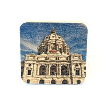 Load image into Gallery viewer, Lucid Wood Coaster - The Argyle Moose
