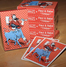 Load image into Gallery viewer, PAUL AND BABE POKER CARDS - The Argyle Moose
