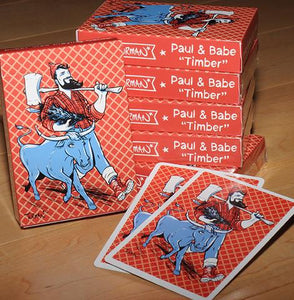 PAUL AND BABE POKER CARDS - The Argyle Moose