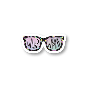 Wild Woman Holographic Sticker