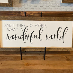 Farmhouse Sign Framed in Reclaimed Barnwood (26x11") **Multiple Styles Available** - The Argyle Moose