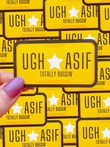 Clueless inspired license plate waterproof sticker