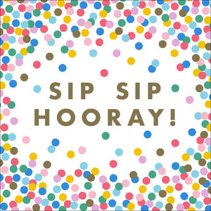 Cocktail Napkins | Sip Sip Hooray - 20ct