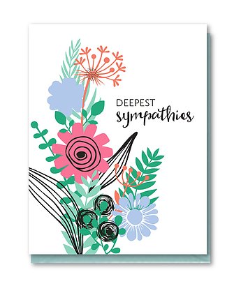 Doodle bird Sympathy Cards - The Argyle Moose