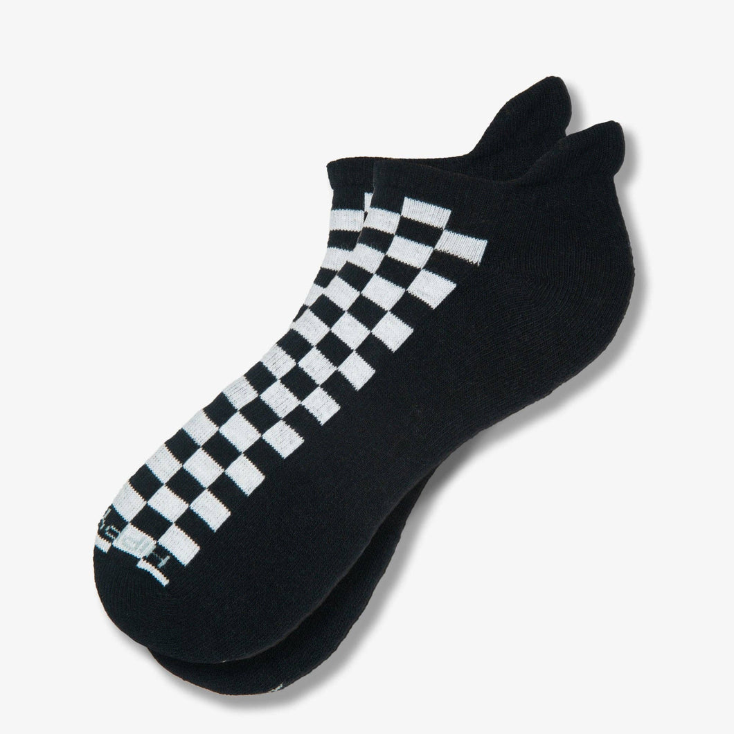 Checkered Ankles - Black & White - Large