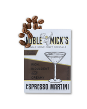 Load image into Gallery viewer, Espresso Martini Single Serve Craft Cocktail
