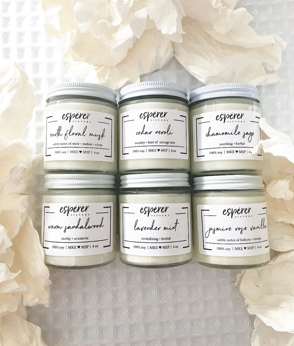 Espérer Sisters Candles - The Argyle Moose