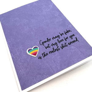 GENDER MAY BE FAKE CARD