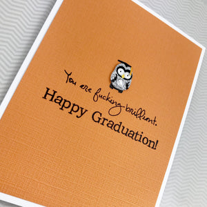 GRADUATION FUCKING BRILLIANT - The Argyle Moose